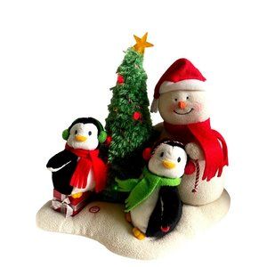 Hallmark Jingle Pals 2006 Penguins Snowman Rockin Around the Christmas Tree